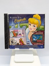 Cinderella & Friends: Disney's Activity Fun CD-ROM Game RARE NEW SEALED picture