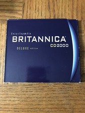 Britannica 2000 PC CD Rom-Rare Vintage-SHIPS N 24 HOURS picture