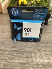 HP 901 CC656AN140 Tri-Color Ink Cartridge Genuine Expired 08/2015 picture