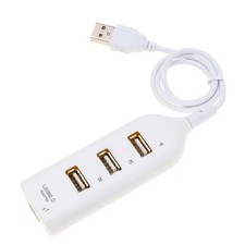 USB 2.0 4 Port Hub Splitter High Speed Multi Expander Adapter for PC Device picture
