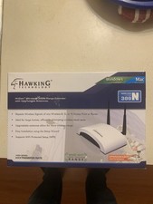 Hawking HWREN1 Hi-Gain Wireless 300N WiFi Range Extender Repeater Dual Antenna  picture
