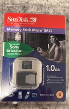 SanDisk Genuine 1.0GB Memory Stick Micro for Sony Ericsson Phones picture