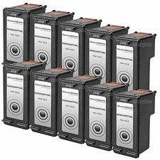 10 Reman 74XL BLACK Ink Cartridge for HP Deskjet D4260 D4360 D4363 4263 picture