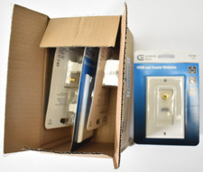 Lot of 4 Commercial Electric White HDMI & Coaxial Wall Plates 234 858 Connectors picture
