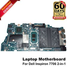 Dell Inspiron 7706 2in1 Motherboard i7-1165G7 2.8GHz Nvidia MX350 DDR4 P47D9 picture