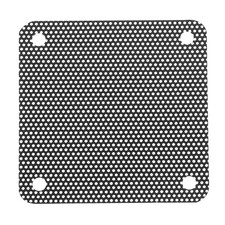 10PCS PC Dust Filter, 50x50mm PVC Computer Case Dustproof Mesh, Black picture