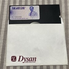 Vintage PC Software The Last One DJ AI Systems Limited Floppy Disk 1981 picture
