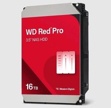 16TB Western Digital Red Pro WD161KFGXWD NAS HDD, 16TB SATA, 3.5in (SEALED) picture