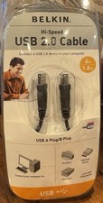Belkin Hi-Speed 6ft USB 2.0 Cable F3U133v06. . NIP.   picture