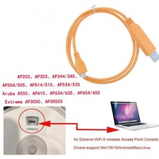 AP-CBL-SERU JY728A with FTDI Chip Adapter Console Adapter Cable For Aruba picture