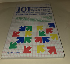 101 Programming Tips & Tricks for TI-99/4A by Len Turner 1983 picture