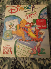 Disney Pooh & Friends Holiday Print Studio Christmas Cards Windows 95/98 Sealed picture