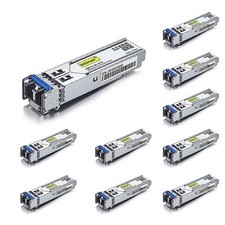 10 Pcs For Cisco GLC-LH-SM Transceiver, Gigabit SFP 1000Base-LX 1310nm SMF 20km picture