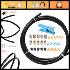 PTFE Tube Kit 3M ID 2mm OD 4mm, Black Teflon Bowden Tube for 1.75mm Filament, PC picture