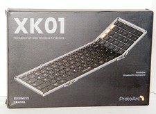 ProtoArc XK01 Folding Wireless Portable Keyboard with Numeric Keypad picture