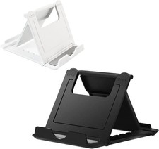 Kemoxan 2 Pack Portable Cell Phone Stand Holder for Desk, Foldable Pocket-Sized picture