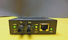 Transition Networks J/FE-CF-01 (ST) Media Converter w/Power Adapter picture