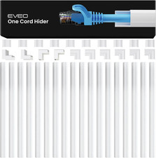 Cable Hider, One Cord Hider 300” Cord Cover Wall Cable Hider, Cable Concealer picture