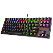 K552P TKL Mechanical Gaming Keyboard 87-Key RGB Hot-Swap Blue Switch USB picture