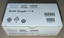 Genuine Ricoh Type V 416711 Staples Cartridge Ricoh/Savin/Lanier SR4090/4120/413 picture