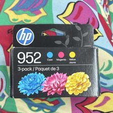 HP 952 Genuine/Original Inkjet Ink Cartridges 3-Pack (C/M/Y) picture