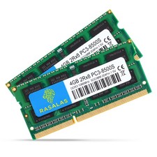 8GB Kit (2 x 4GB) PC3-8500 DDR3 1066 Mhz 1067 MHz 8500s SODIMM RAM Laptop Mem... picture