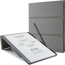 CoBak Case for Remarkable 2 -with Pen Holder and Multi-Angle Fabric gray  picture