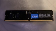 Crucial 8GB (1 x 8GB) PC5-38400 (DDR5-4800) UDIMM Memory (CT8G48C40U5) picture