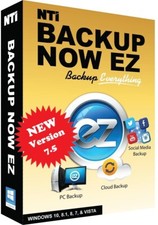 NTI Backup Now EZ 7.5, Backup & Recovery for Windows 11, 10, 8.1, 8, 7, or Vista picture