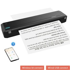 HPRT MT800 Portable Printers Wireless for Travel Bluetooth Small Printer A4 picture