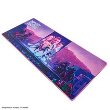 K-Pop Demon Hunters Mouse Pad Anime Rubber Mat Gaming PC Desk Accessory Gift New picture