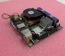Ibase MI935F Motherboard Intel Core 2 Duo E8400 3GHz 2GB RAM 2 Sticks No Shield picture