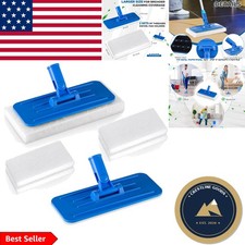 Complete Cleaning Set: 6 Pcs Swivel Scrub Pad Holders with Replacement Pads picture