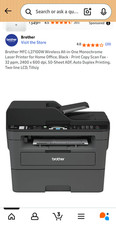 Genuine Brother MFCL2710DW Compact Wireless All-In-One Printer picture