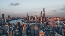 Landscape photography cityscape city building skyscraper Custom Gaming Mat Desk picture