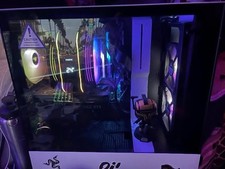 Gaming pc , head build has a 240 hz monitor with it picture