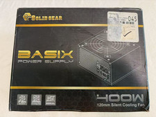 Solid Gear Basix Power Supply SDGR-500BX SATA 500W 120mm Cooling Fan#0618C H picture