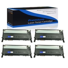 4 Pack CLT-K409S Black Toner Fit for Samsung CLP315 CLX-3175FW CLP-310 310N 315W picture
