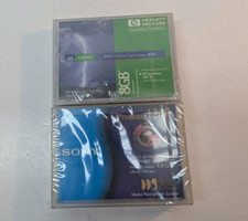 LOT OF 2 Mini Cartridge HP DDS-25707A 8GB & 120P 4GB Data Cartridge Sony Premium picture