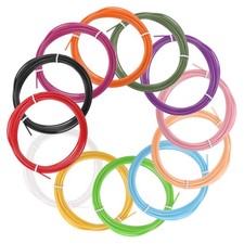 12 Colors 3D Pen Filament, 1.75mm Each 16.4FT, Total 197FT PCL Filament Refills picture