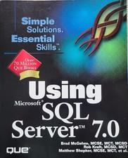 Vintage - Using Microsoft SQL Server 7.0 picture