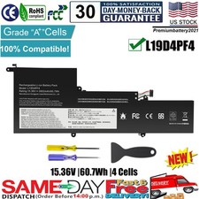 L19M4PF4 L19C4PF4 L19D4PF4 Laptop Battery for Lenovo Ideapad Yoga Slim 7-14IIL05 picture
