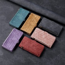 Flip Zipper Leather Wallet Cover Case For A17 A57 A16 A36 A56 A25 A32 A22 A23 picture