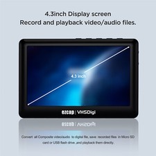 VHS Video to Digital Converter Video Capture Box Recorder Video from VCR M8K1 picture