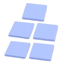5 Pack 30x30x3mm Silicone Thermal Conductive Pads for Laptop Heatsink CPU GPU picture
