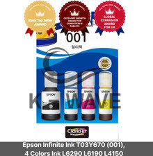 Epson Infinite Ink T03Y670 (001), 4 Colors Ink L6290 L6190 L4150 picture
