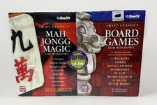 Swift Classics MAH JONGG MAGIC & Board Games Cd ROM windows 95 Or Higher New U19 picture