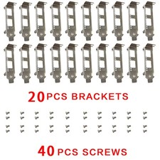 20pcs Generic Low Profile Brackets for Intel X520-DA2 X520-SR2 X520-LR2 X710-DA2 picture