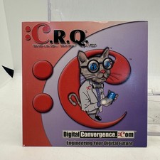 Digital Convergence C.R.Q. 1.0 Windows Software CD-ROM Vintage 2000 CueCat Cat picture
