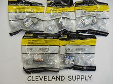 HUBBELL HXJ3GY XCELERATOR CAT3 CONNECTORS (SET OF 5) NEW CONDITION IN PACKAGE picture